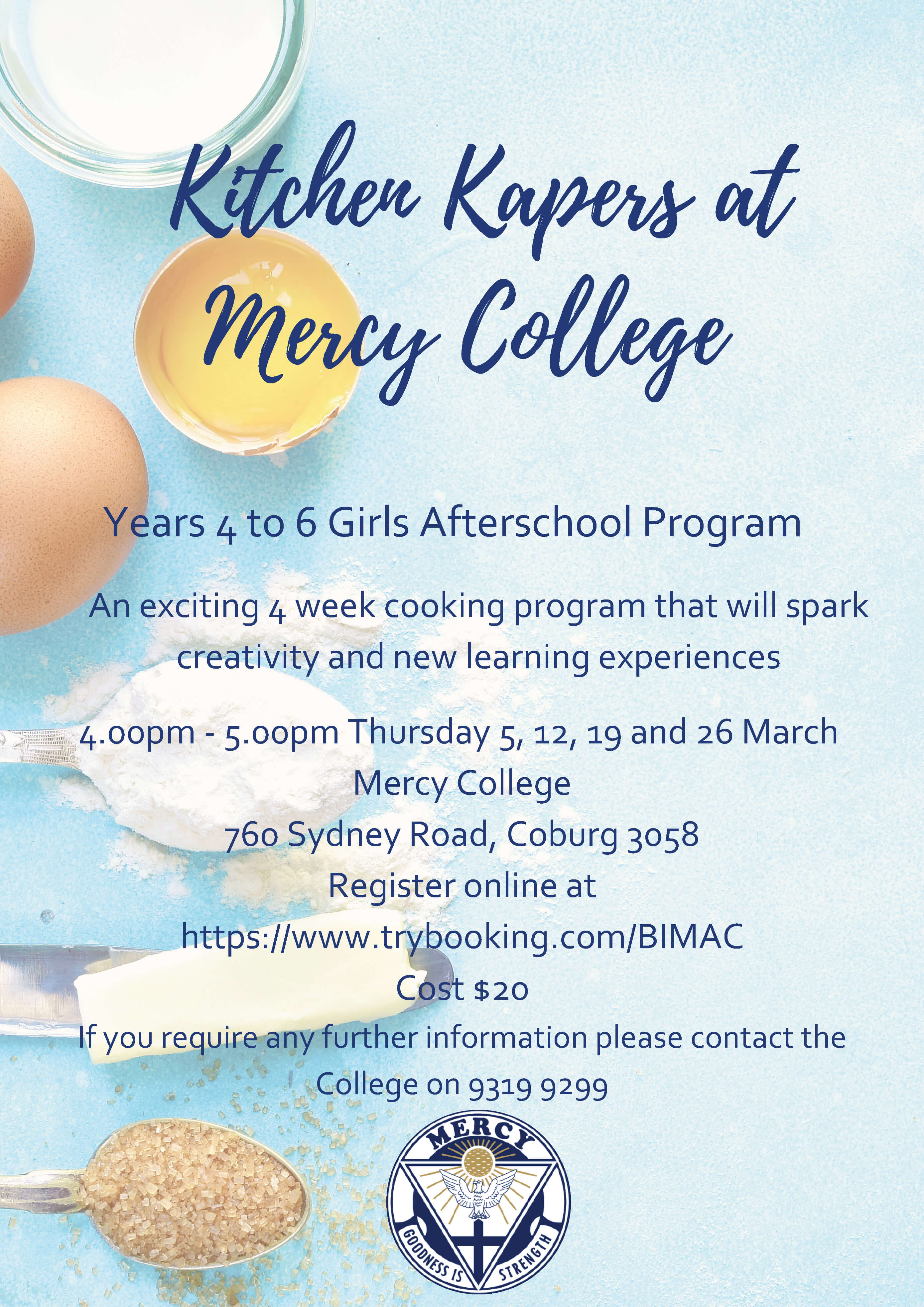 Kitchen Kapers Years 4 to 6 Program