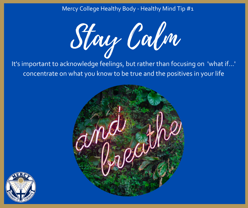 Mercy College Top Tips for a Healthy Body – Healthy Mind