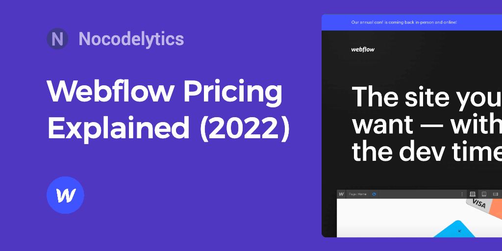 Webflow Pricing Changes Explained As Of October 2022 Nocodelytics Webflow Pricing Changes Explained As Of October 2022 Nocodelytics