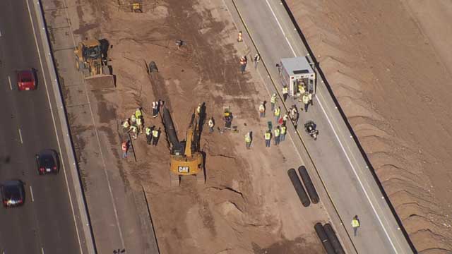 Escaped Using Backhoe Workers Injured When Pinned in a Trench by a Backhoe