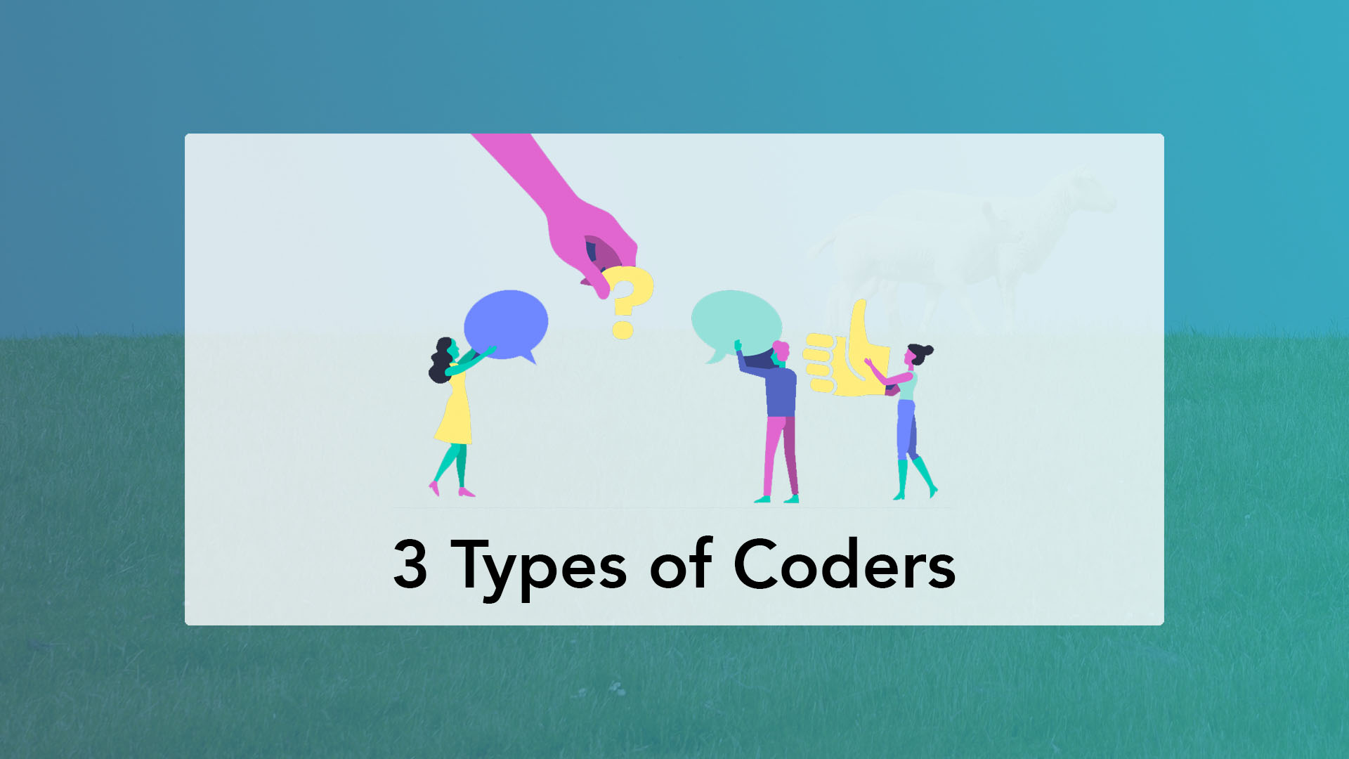 3 groups of CS education students that learn to code