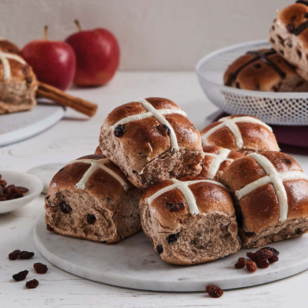 Bakers Delight Hot Cross Buns Baked Fresh Daily