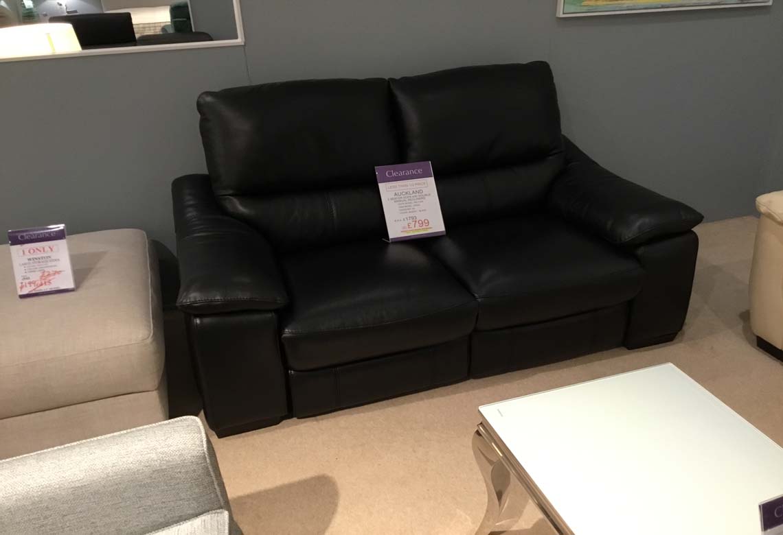 Auckland 2 Seater Sofa with 2 Manual Recliners