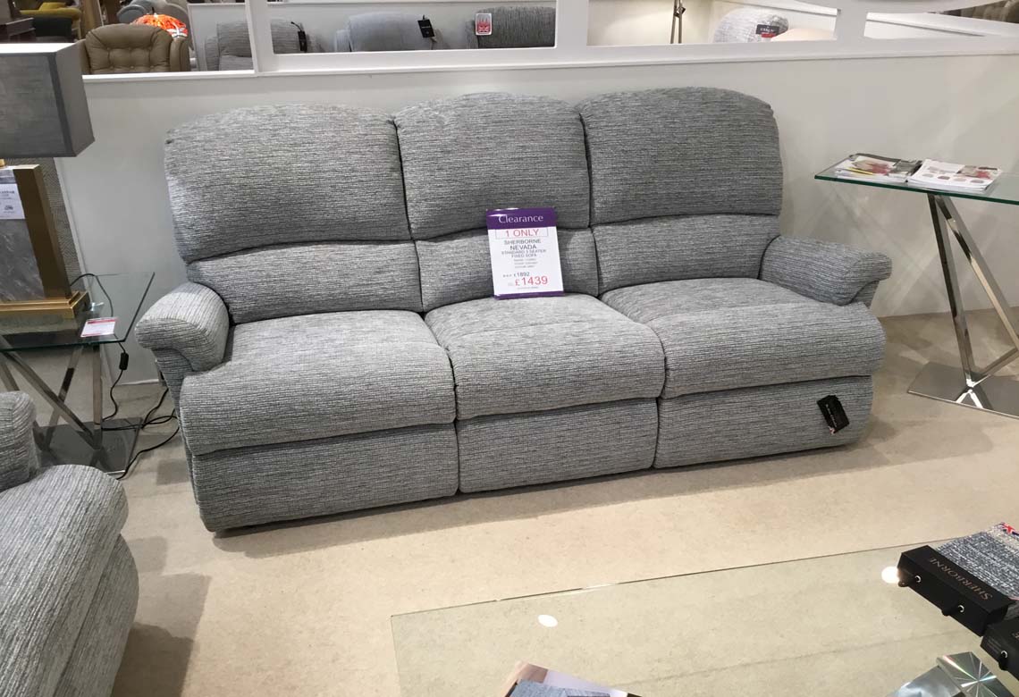 Sherborne Nevada Standard 3 Seater Fixed Sofa