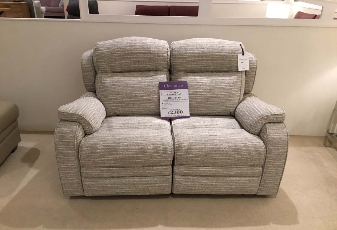 Boston 2 Seater Double Power Sofa