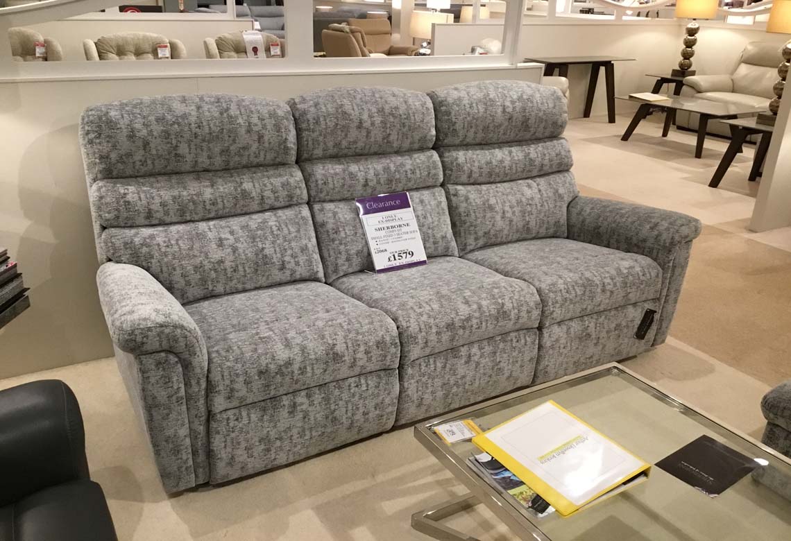 Sherborne Comfi Sit Small Fixed 3 Seater Sofa
