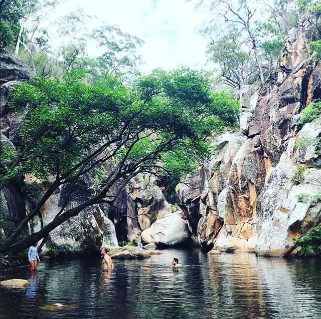 Lower Portals Mount Barney Brisbane Swimming Insta Visitscenicrim