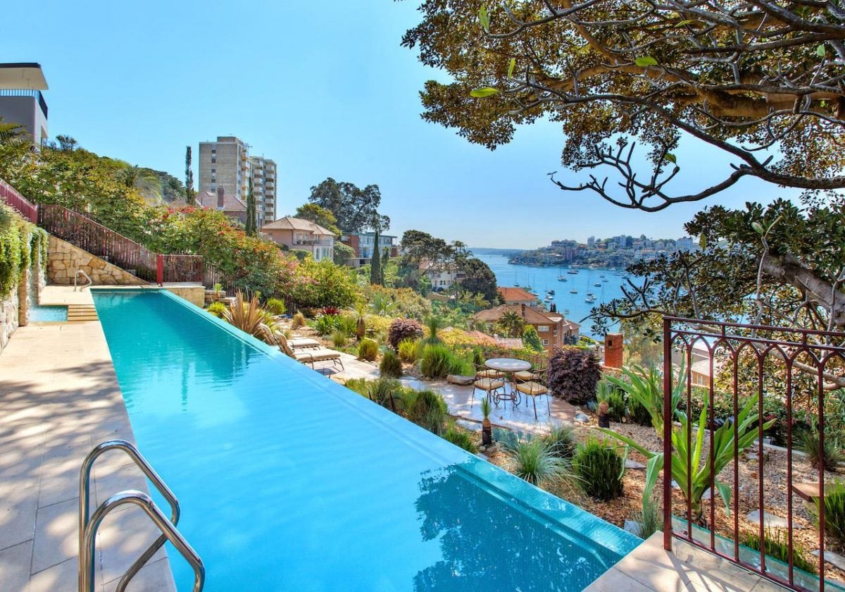 darling point sydney suburbs most expensive harbour view