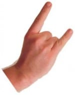 corna hand symbol