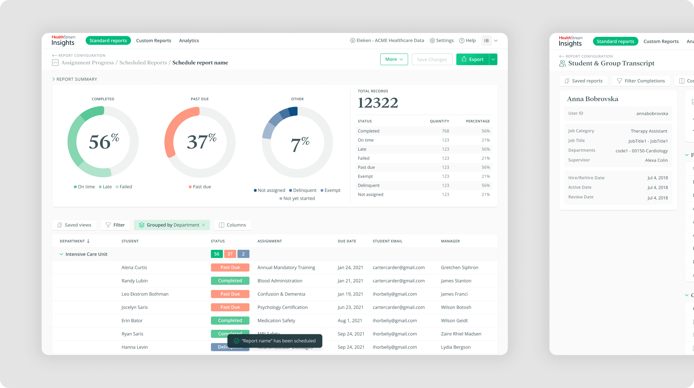 HealthStream Design Case Study Eleken
