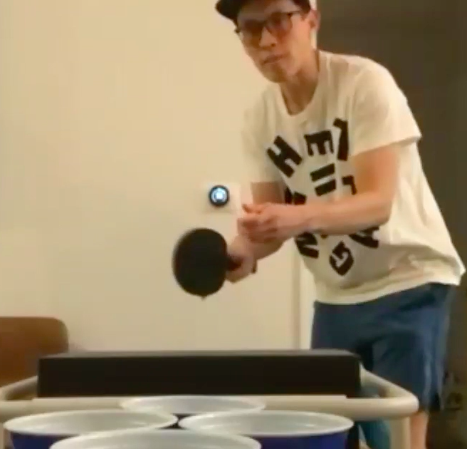 paddle cup ball