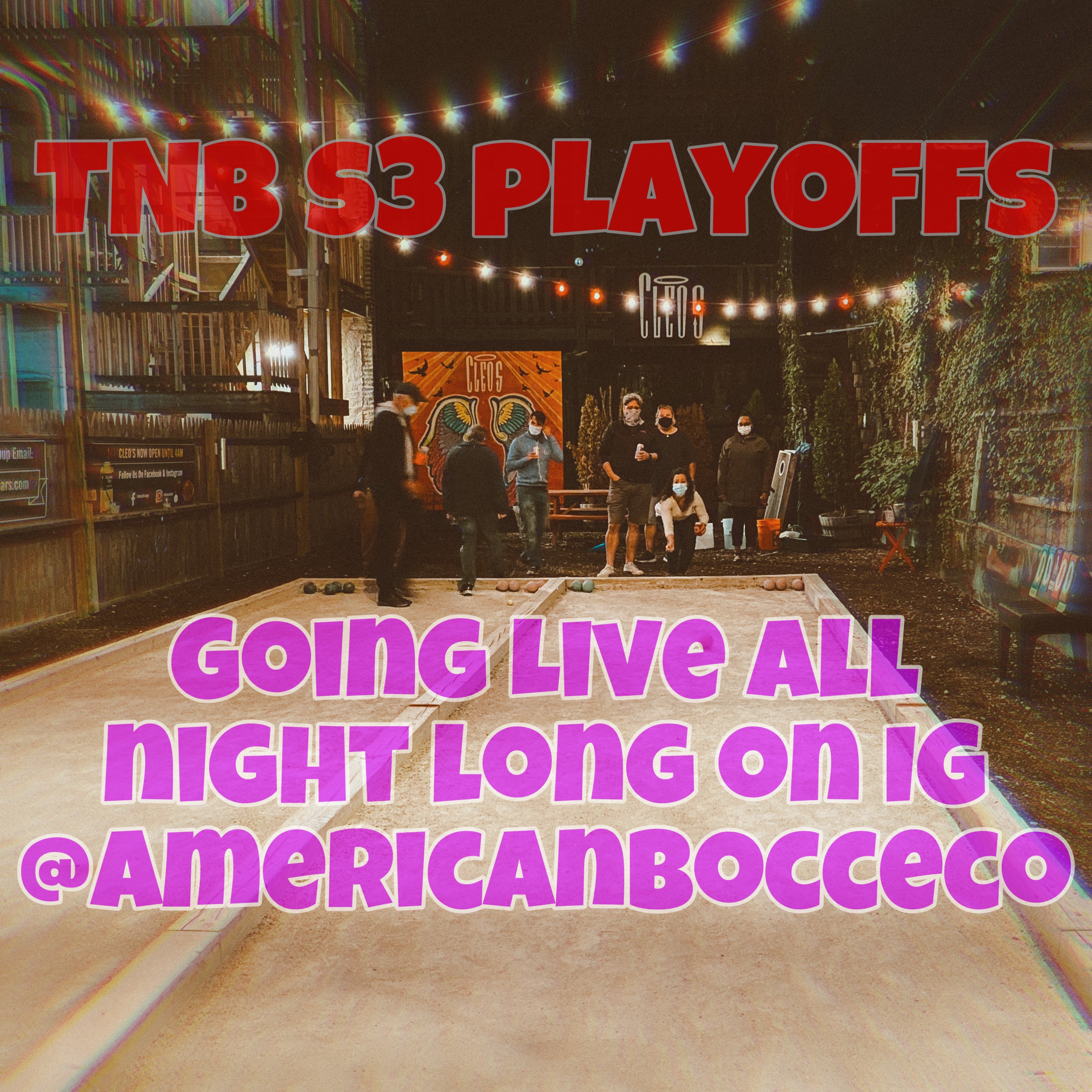 bocce ball cleo's bar and grill live sports