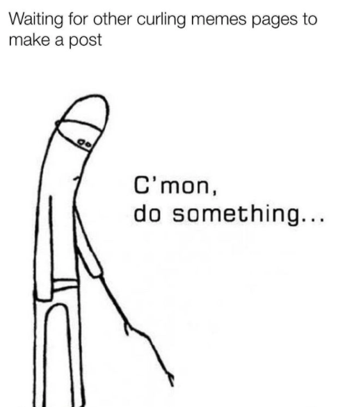 sad curling joke