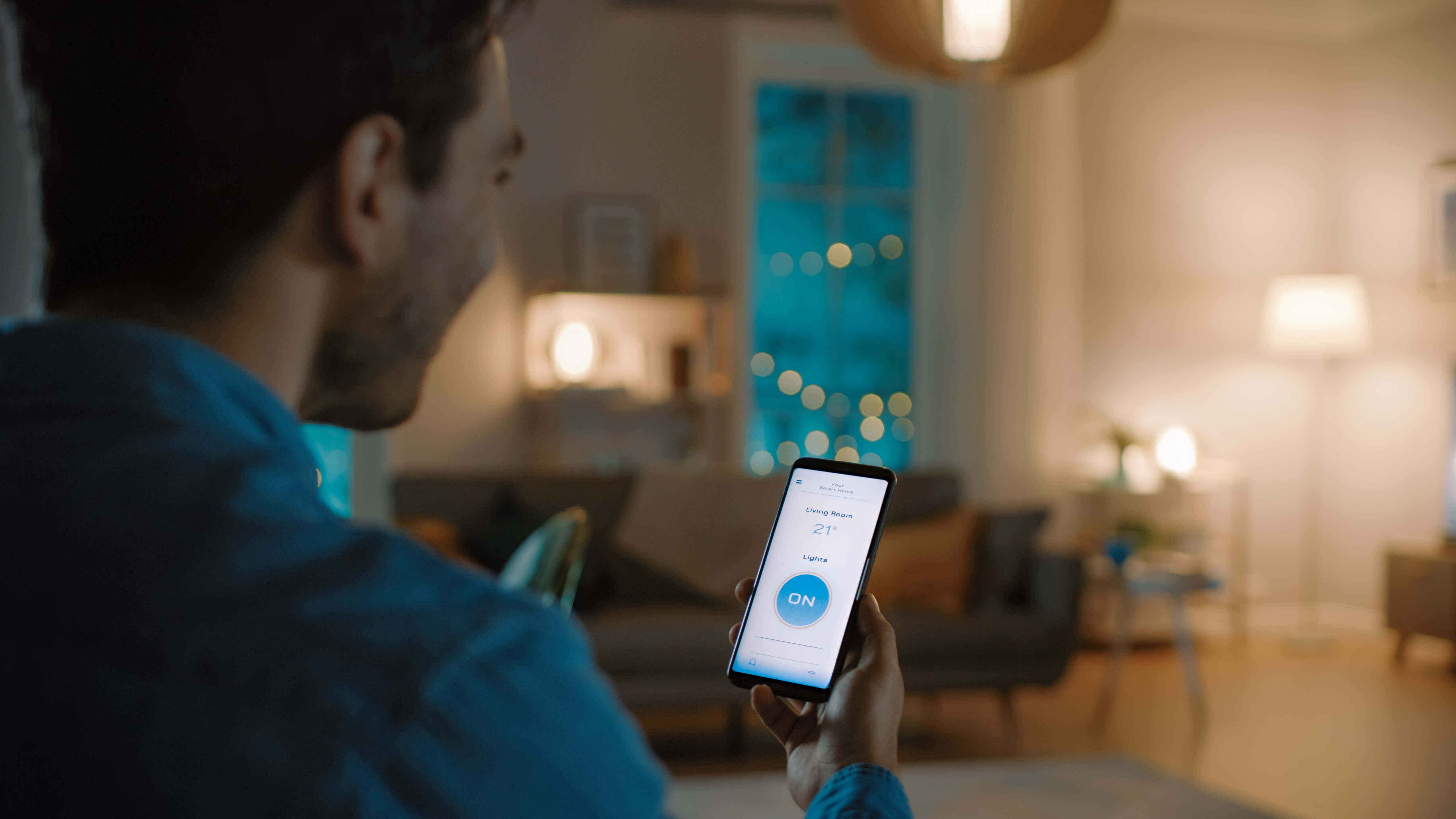 Voice control on smartphone