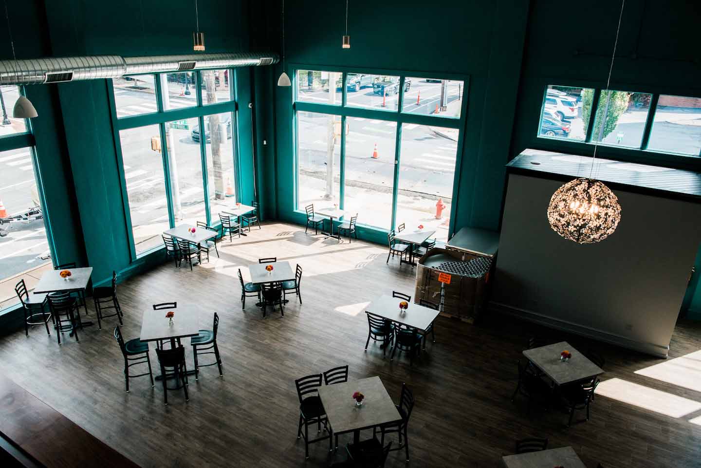 brewery dining area