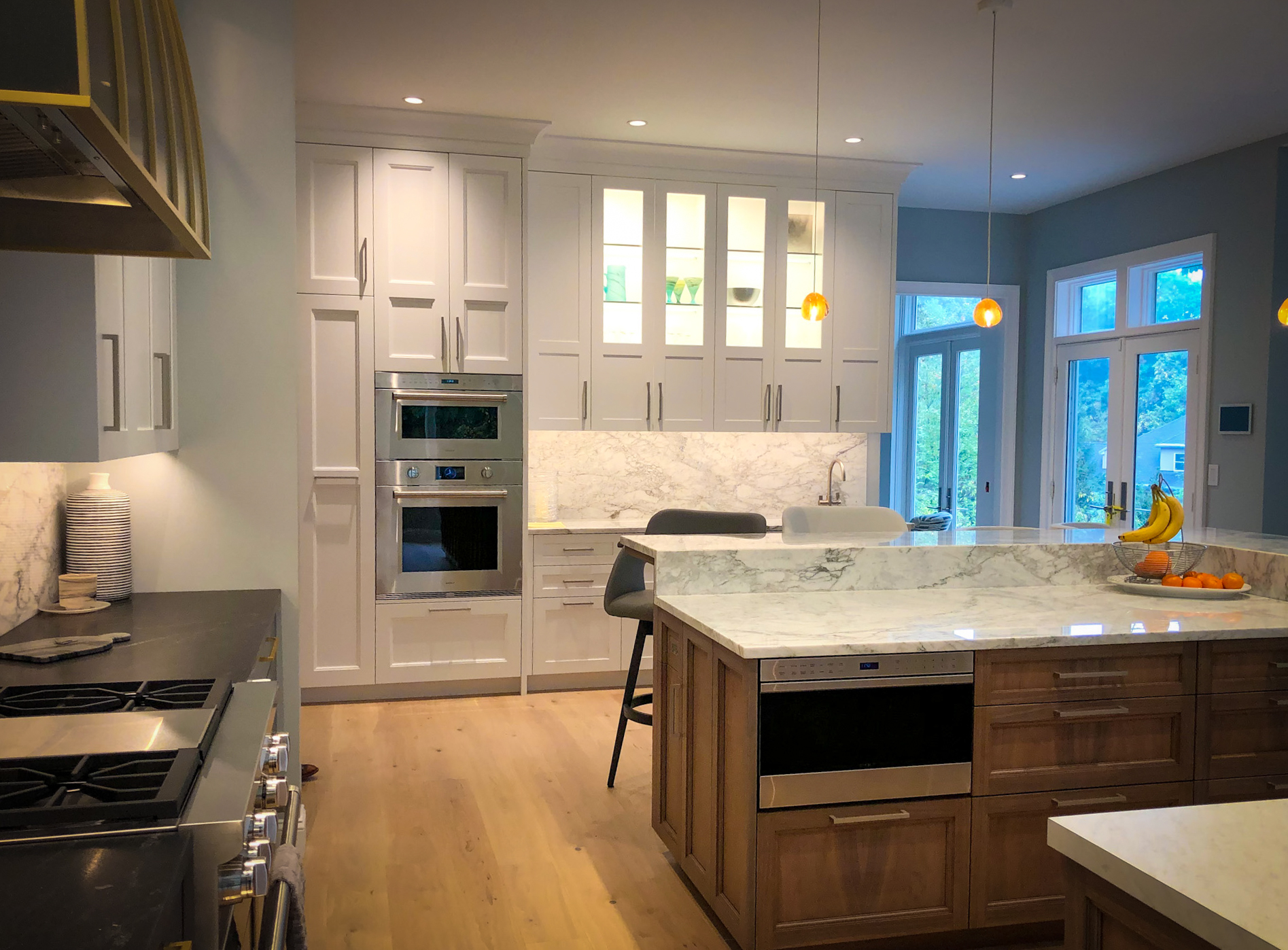 LED lighting in kitchen