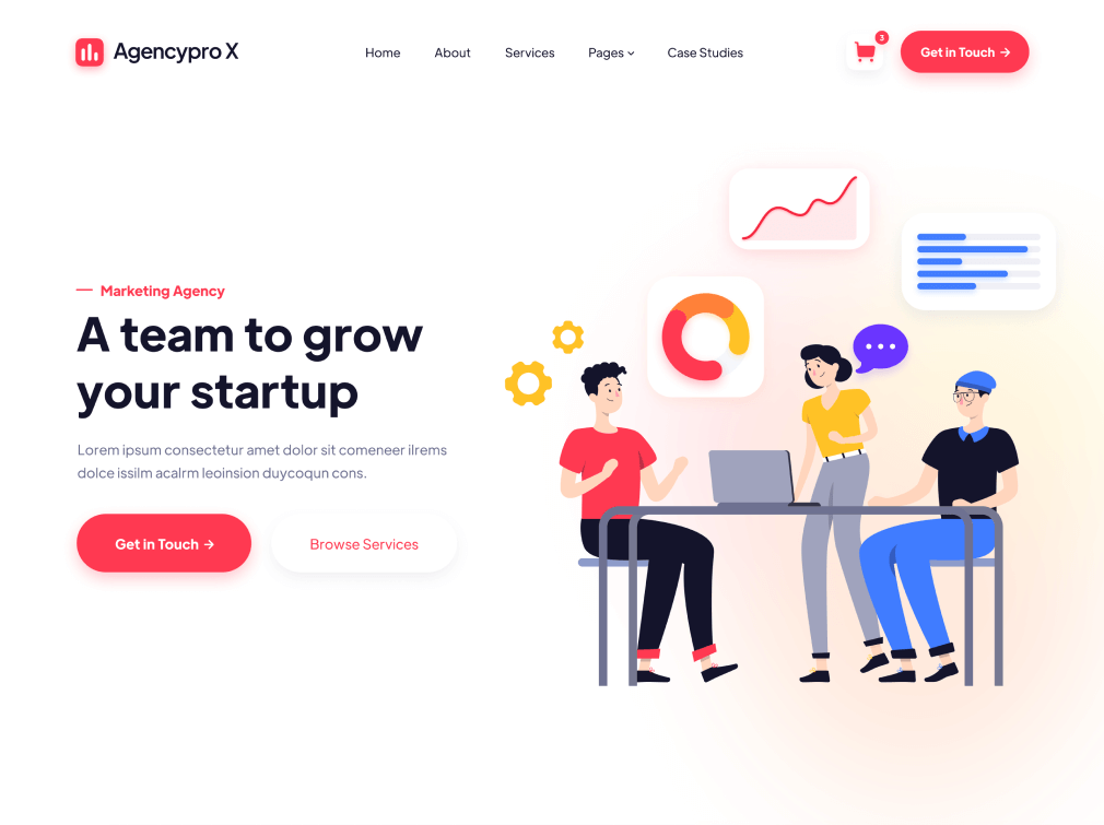 Agencypro X - Webflow Project