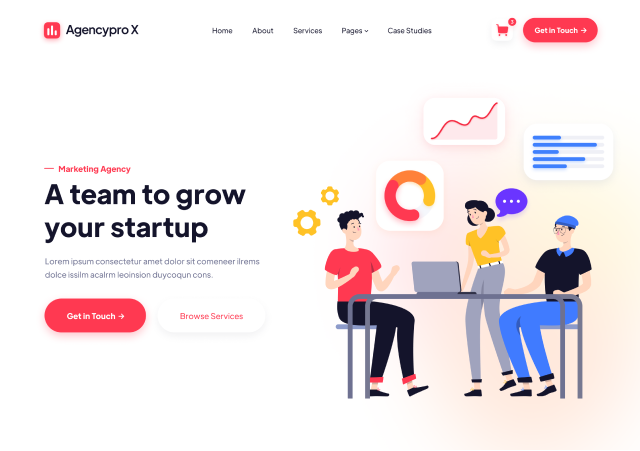 Agencypro X - Webflow Agency Project