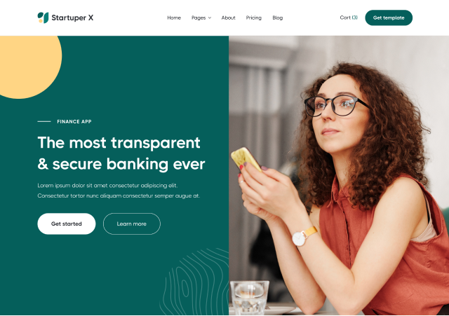 Startuper X - Webflow Agency Project