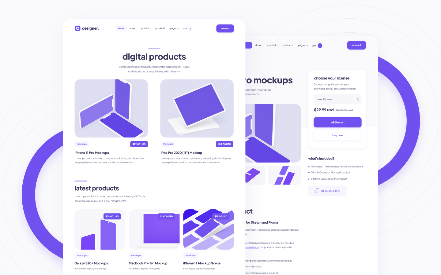 Design Portfolio Webflow Template - Designer | BRIX Templates