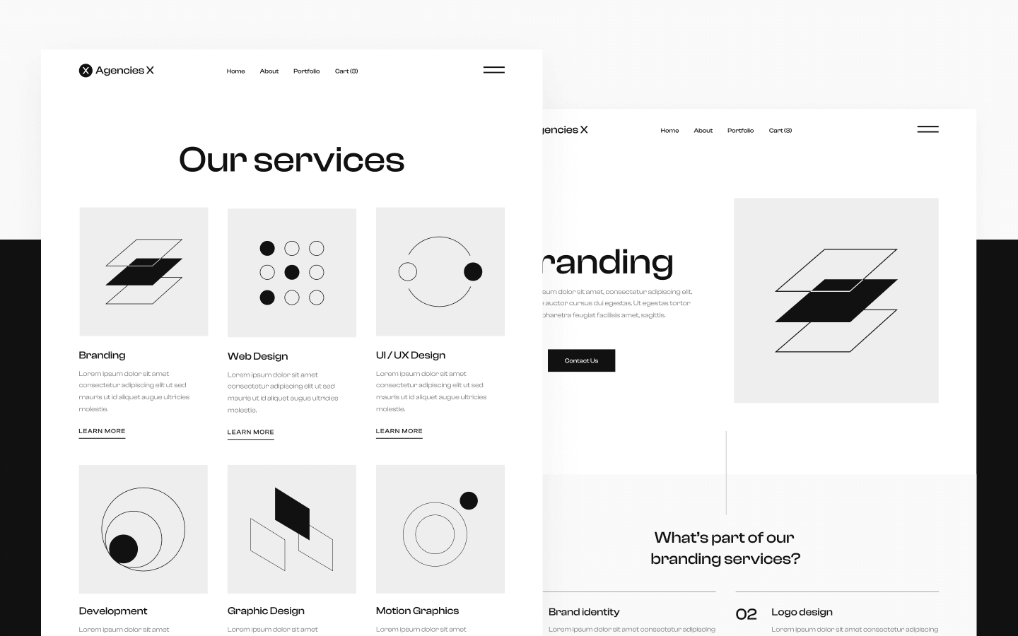 Creative Agency Webflow Template & UI Kit - Agencies X | BRIX Templates