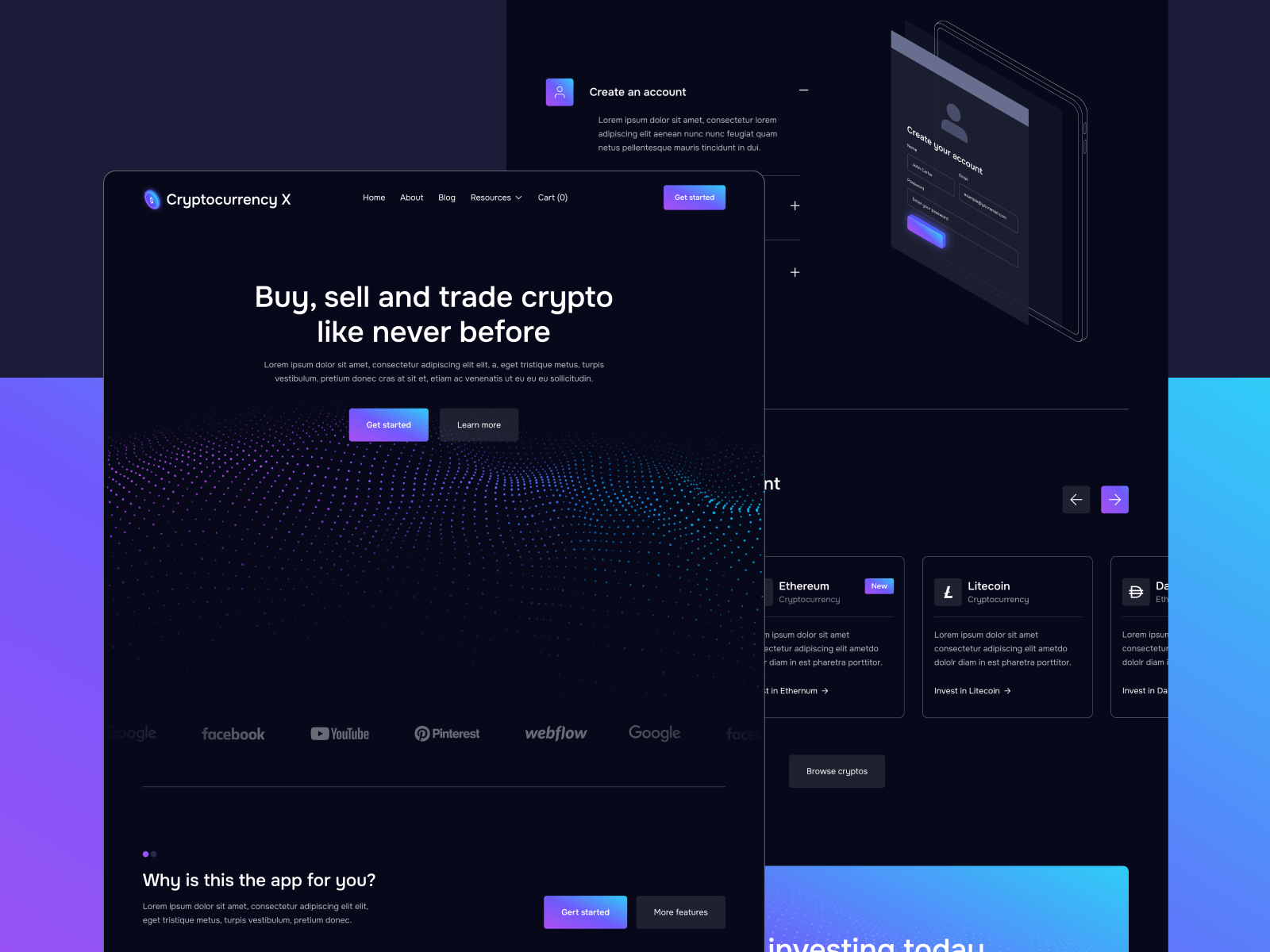 10  Crypto Webflow Templates BRIX Templates