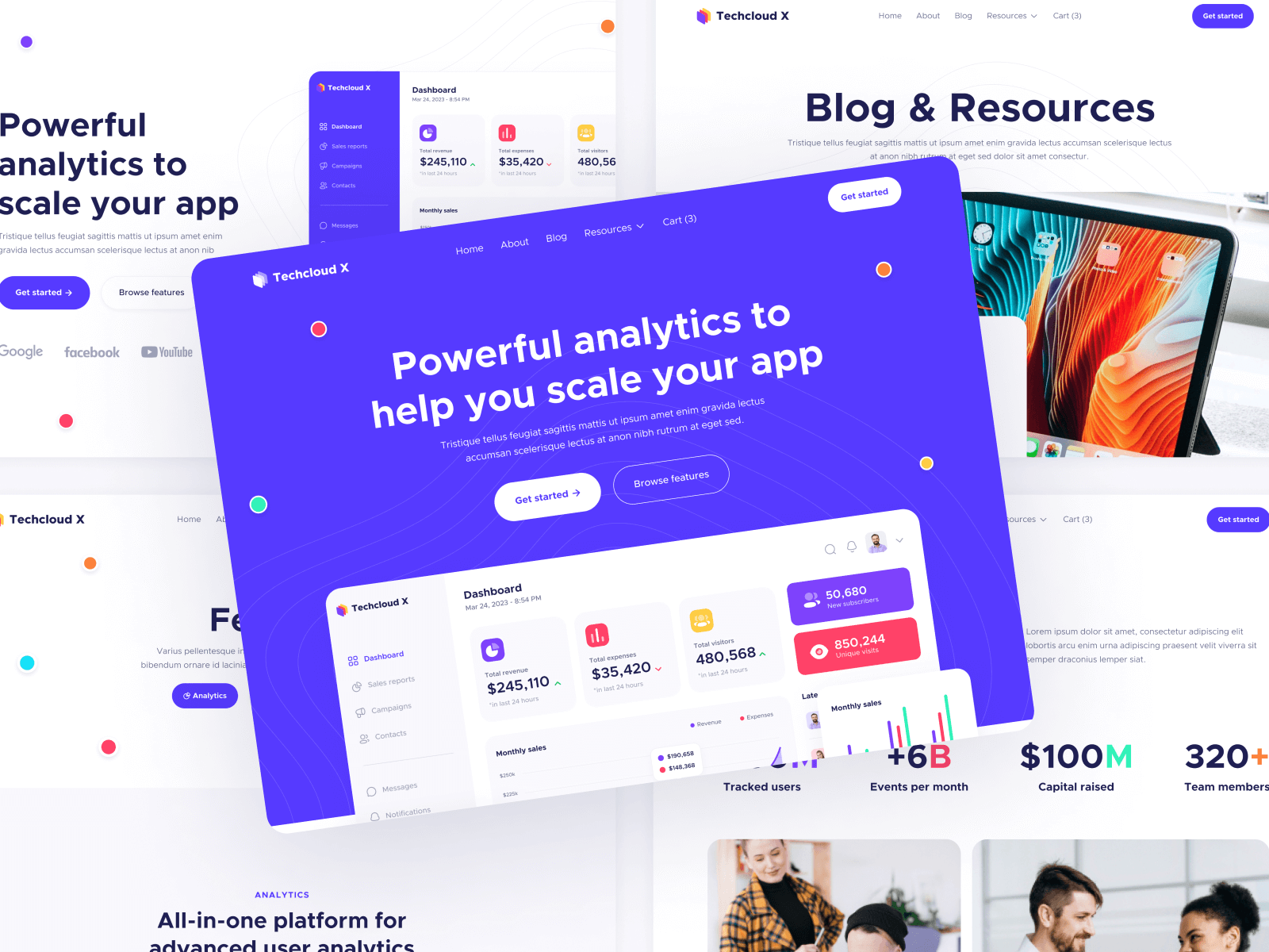 Clean SaaS Webflow Theme