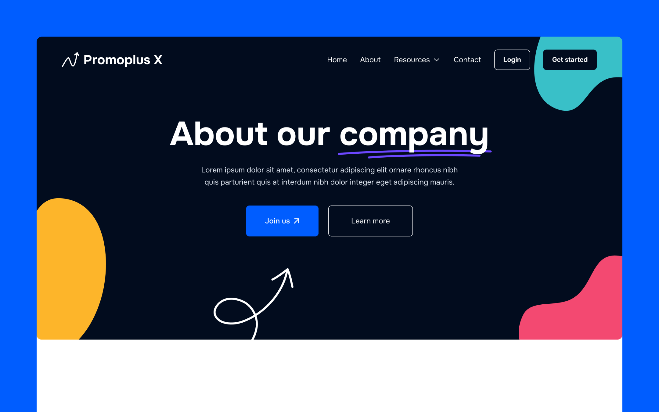Modern SaaS Webflow Template Promoplus X BRIX Templates