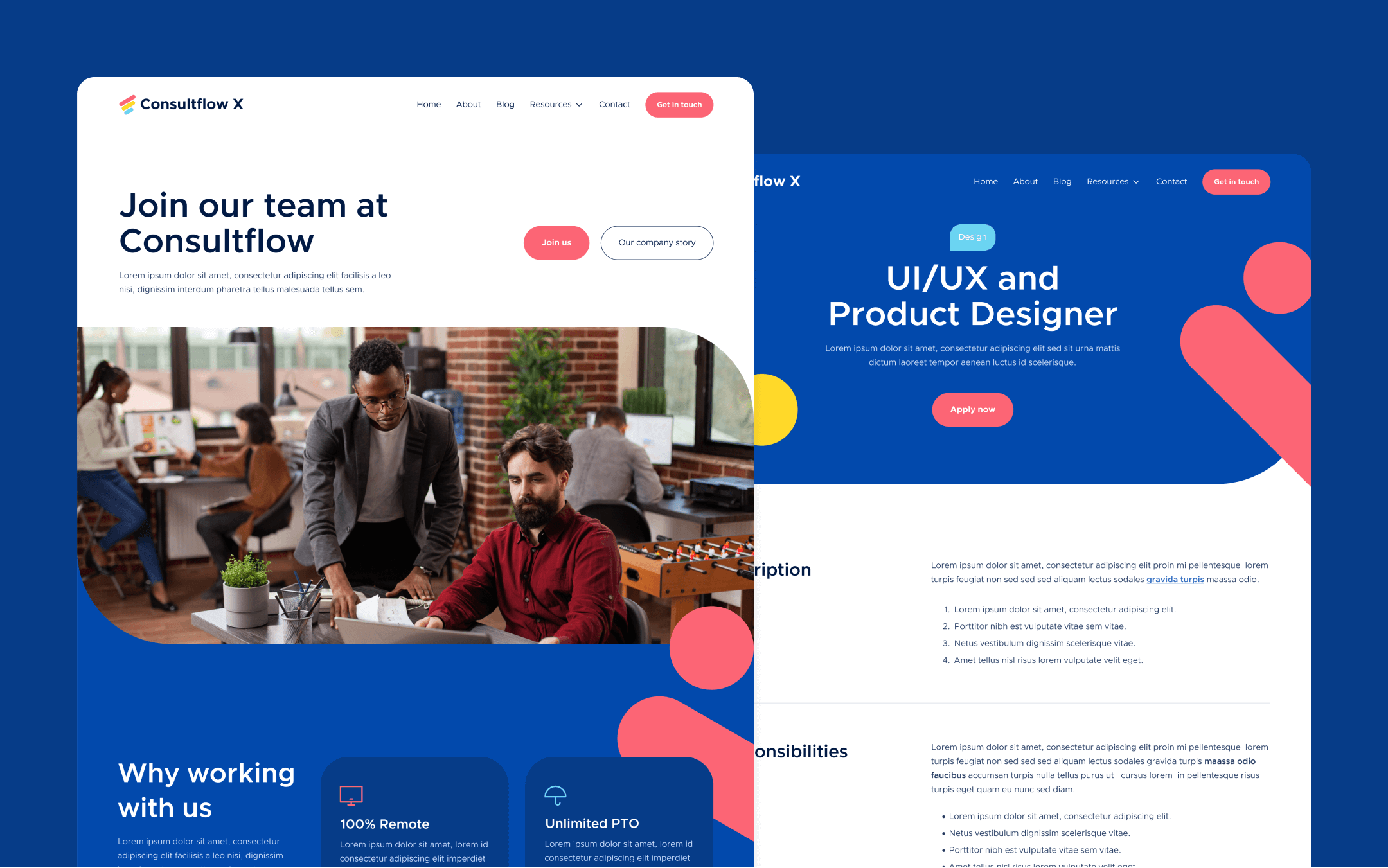 Corporate Webflow Template - Consultflow X | BRIX Templates