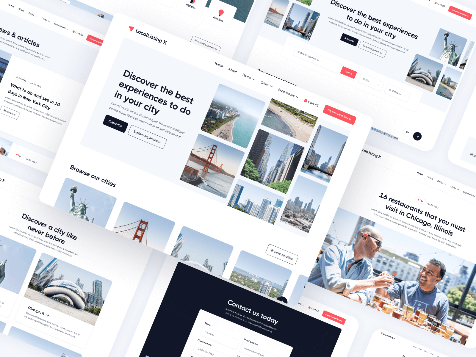 City Directory Webflow Template