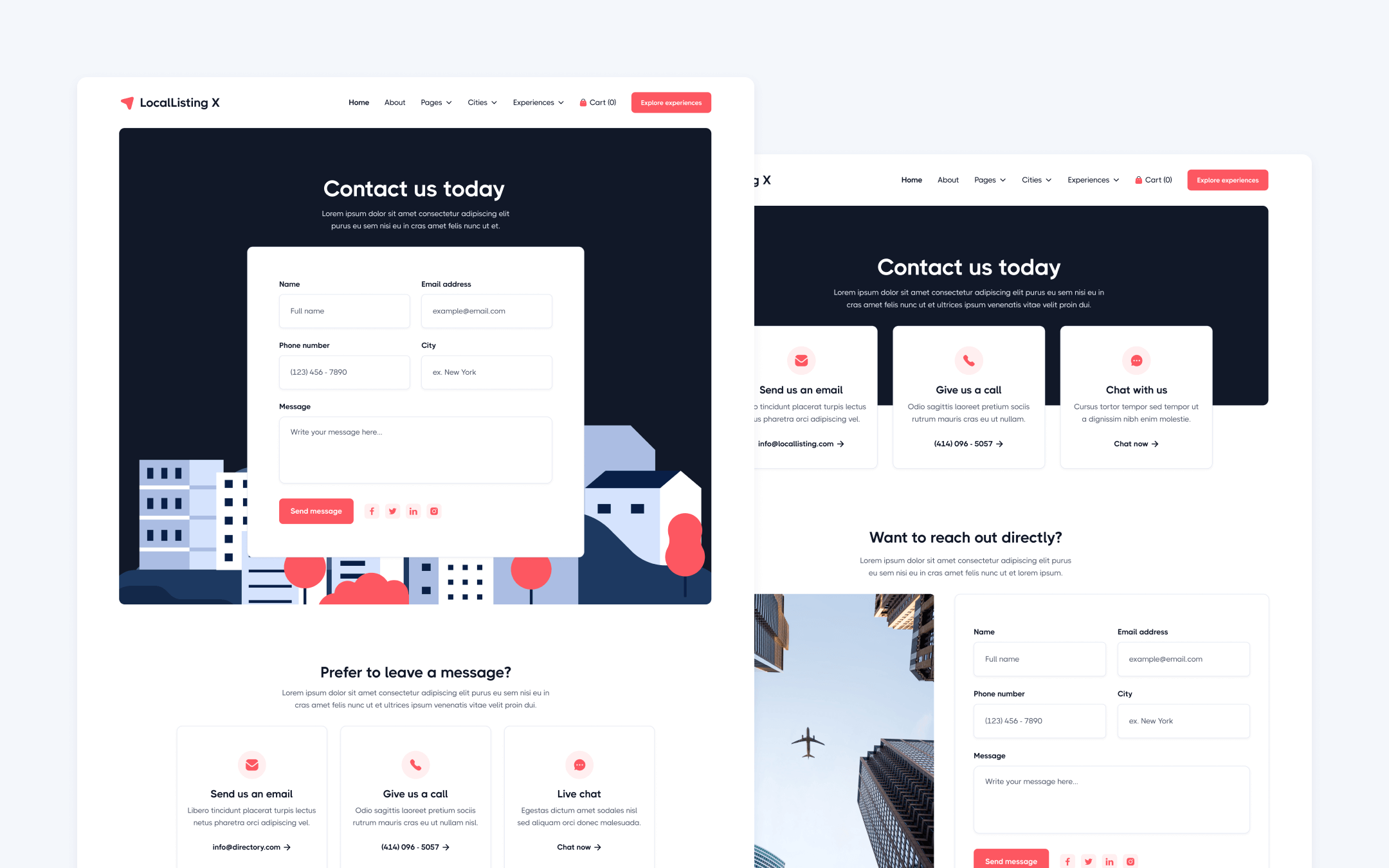 Directory Listings Webflow Template