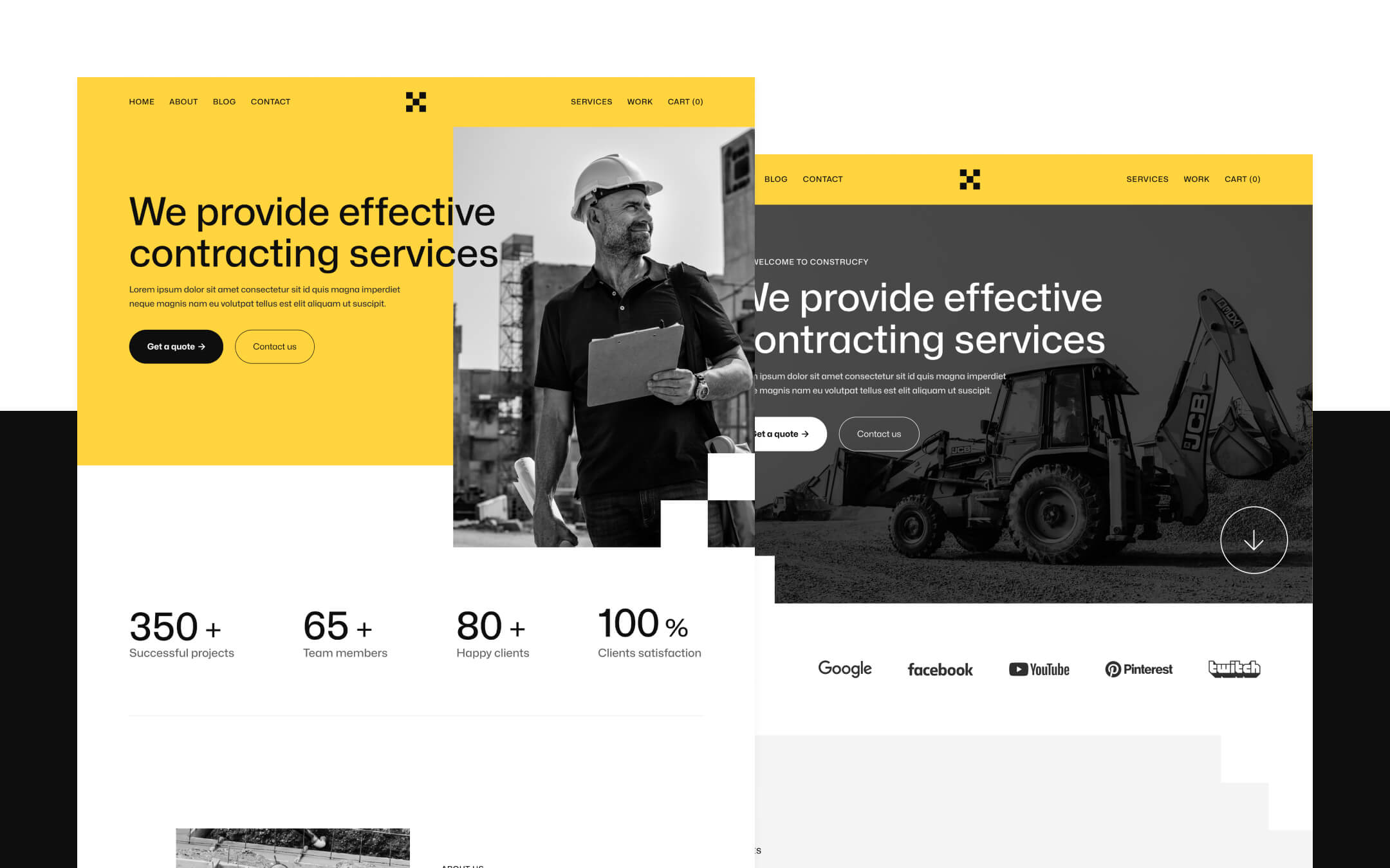 Construction Webflow Template