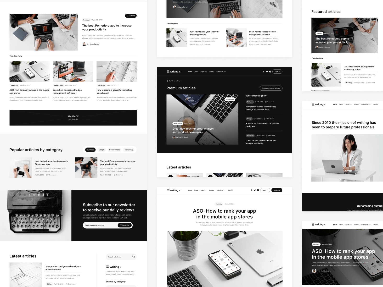 Blog Webflow Theme