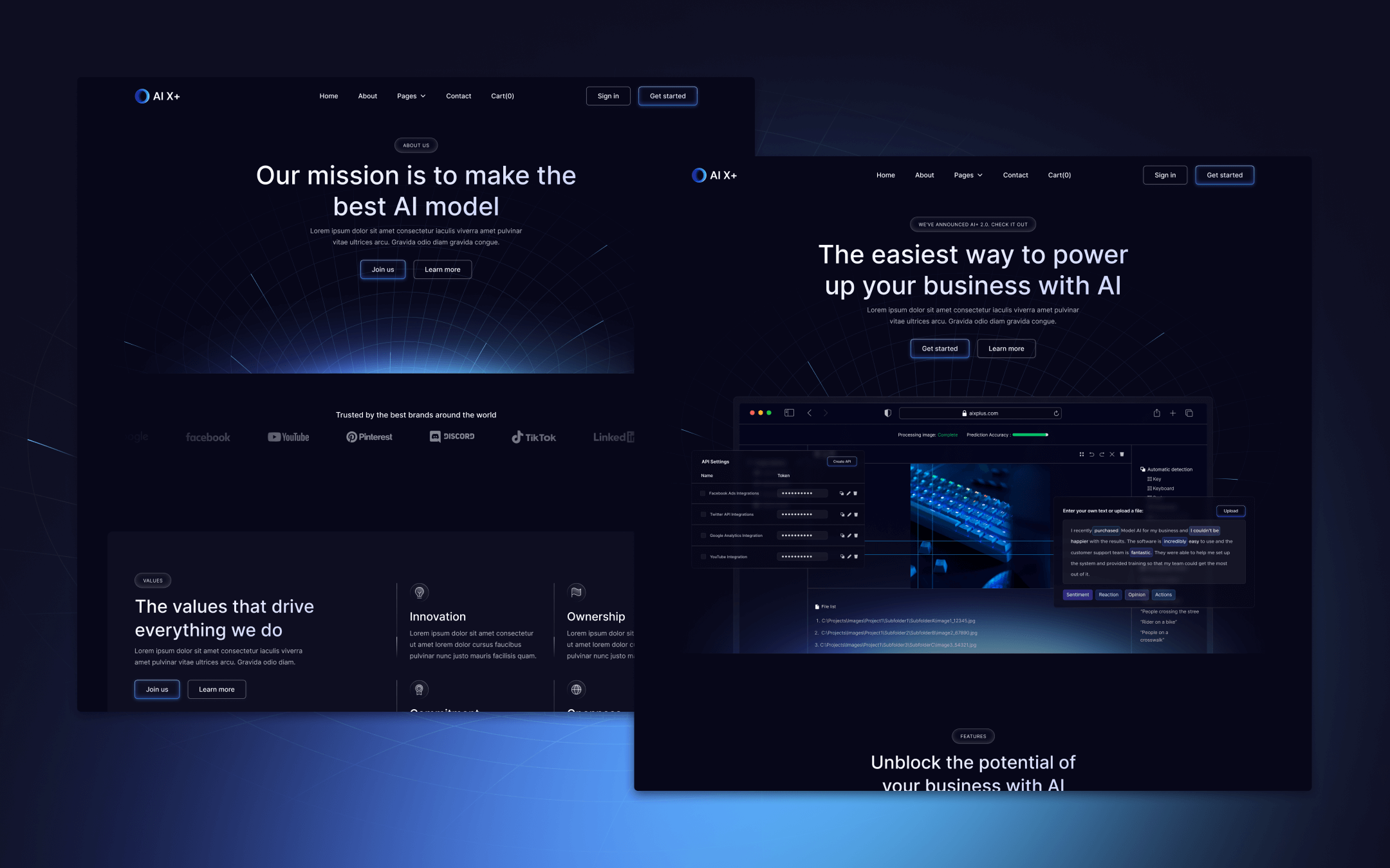 AI Startup Webflow Template