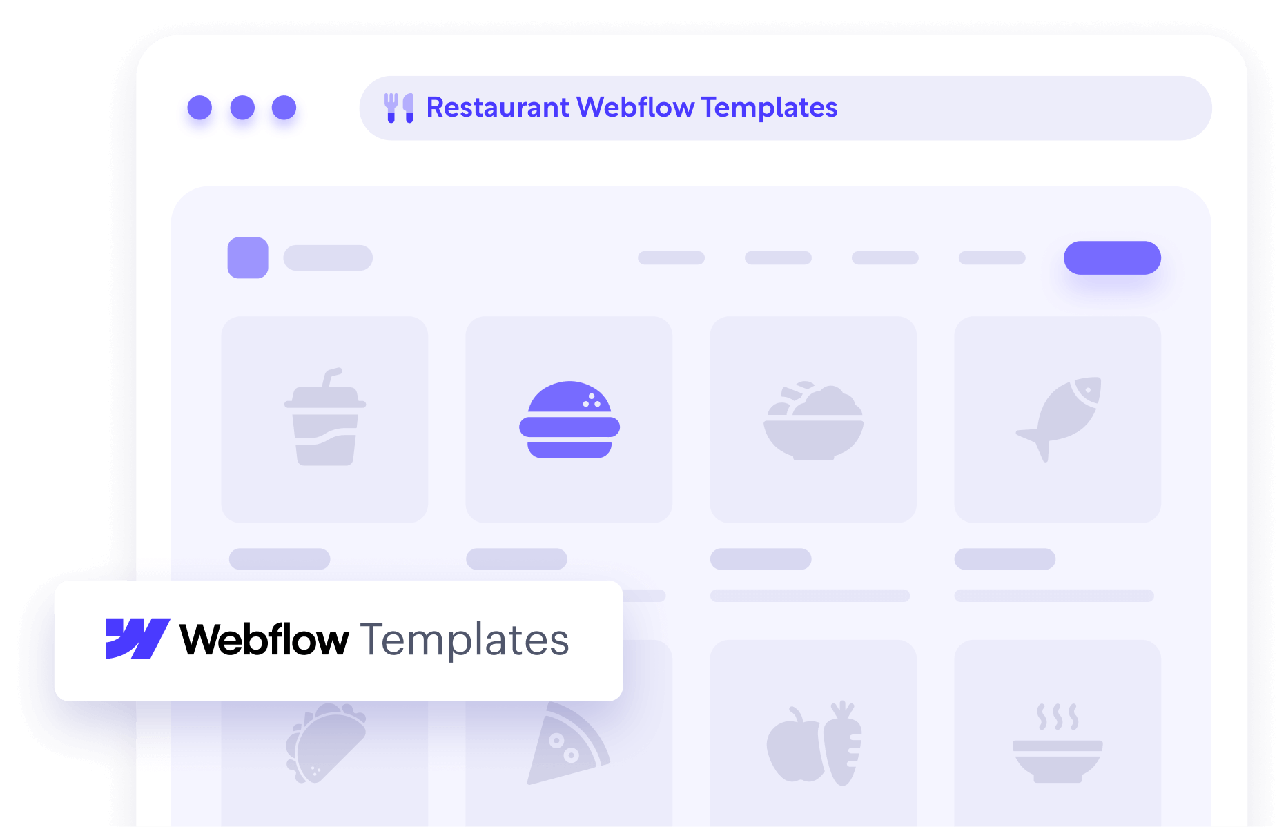 Restaurant Webflow Templates