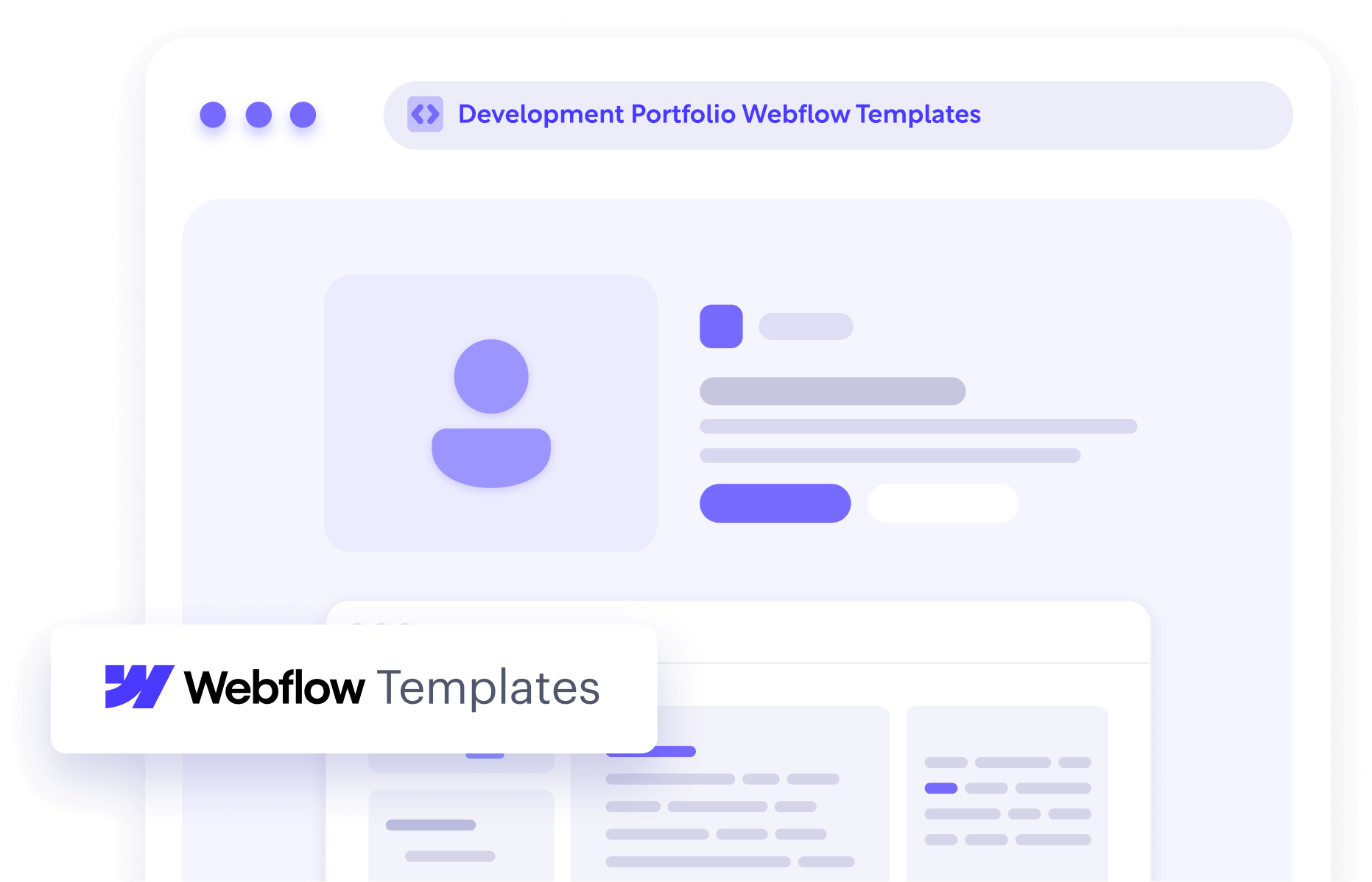 2  Development Portfolio Webflow Templates BRIX Templates