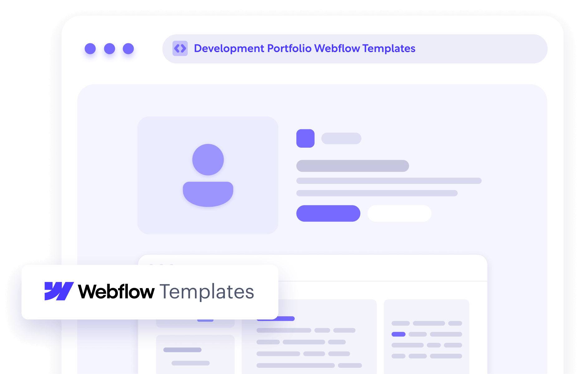 Development Portfolio Webflow Templates