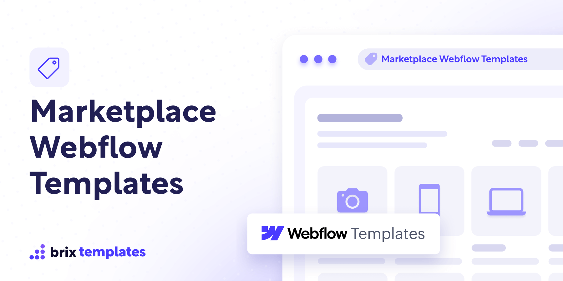 7 Marketplace Webflow Templates Brix Templates