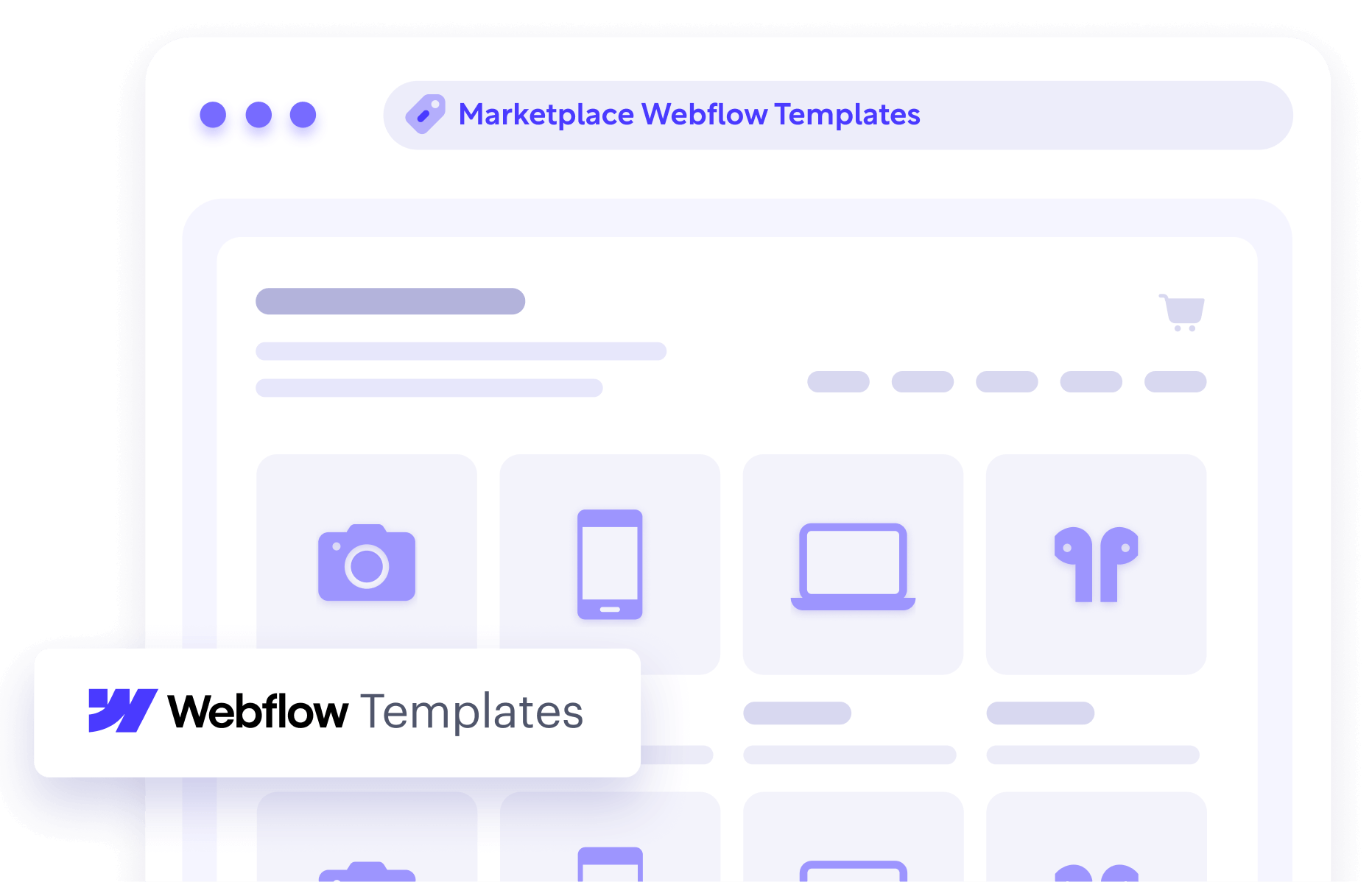 Marketplace Webflow Templates