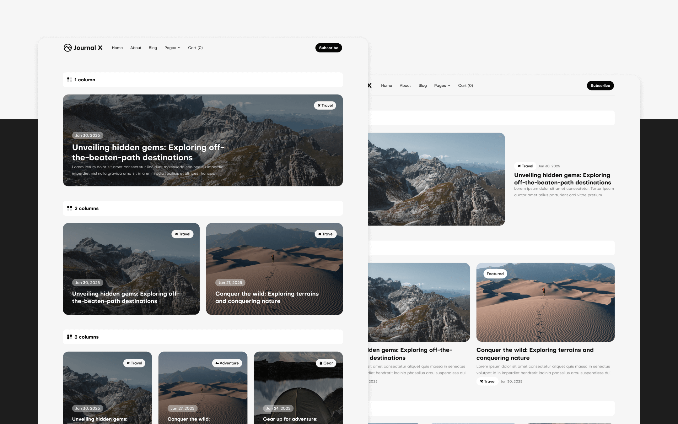 Journal Webflow Template