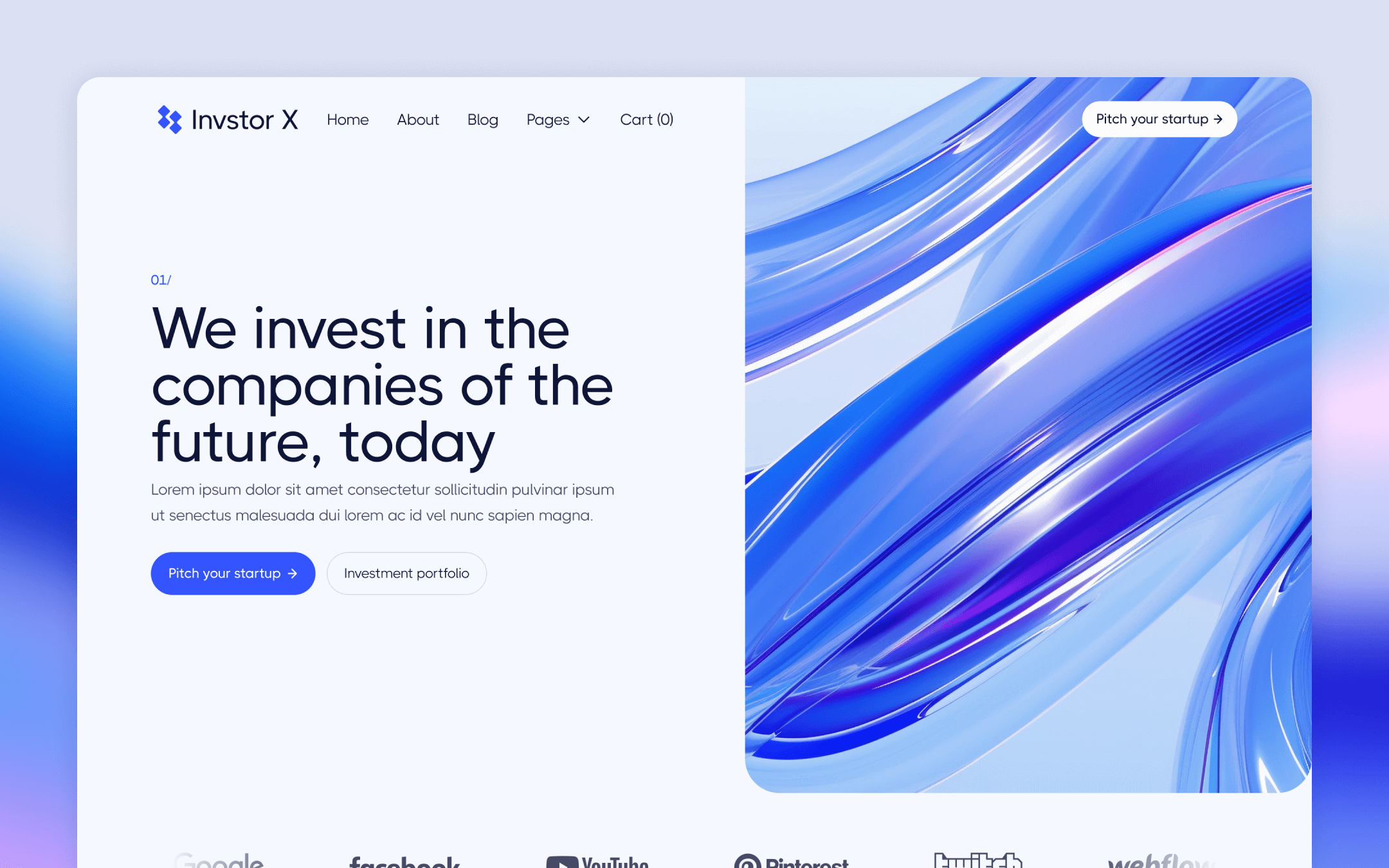 Investment Firm Webflow Template