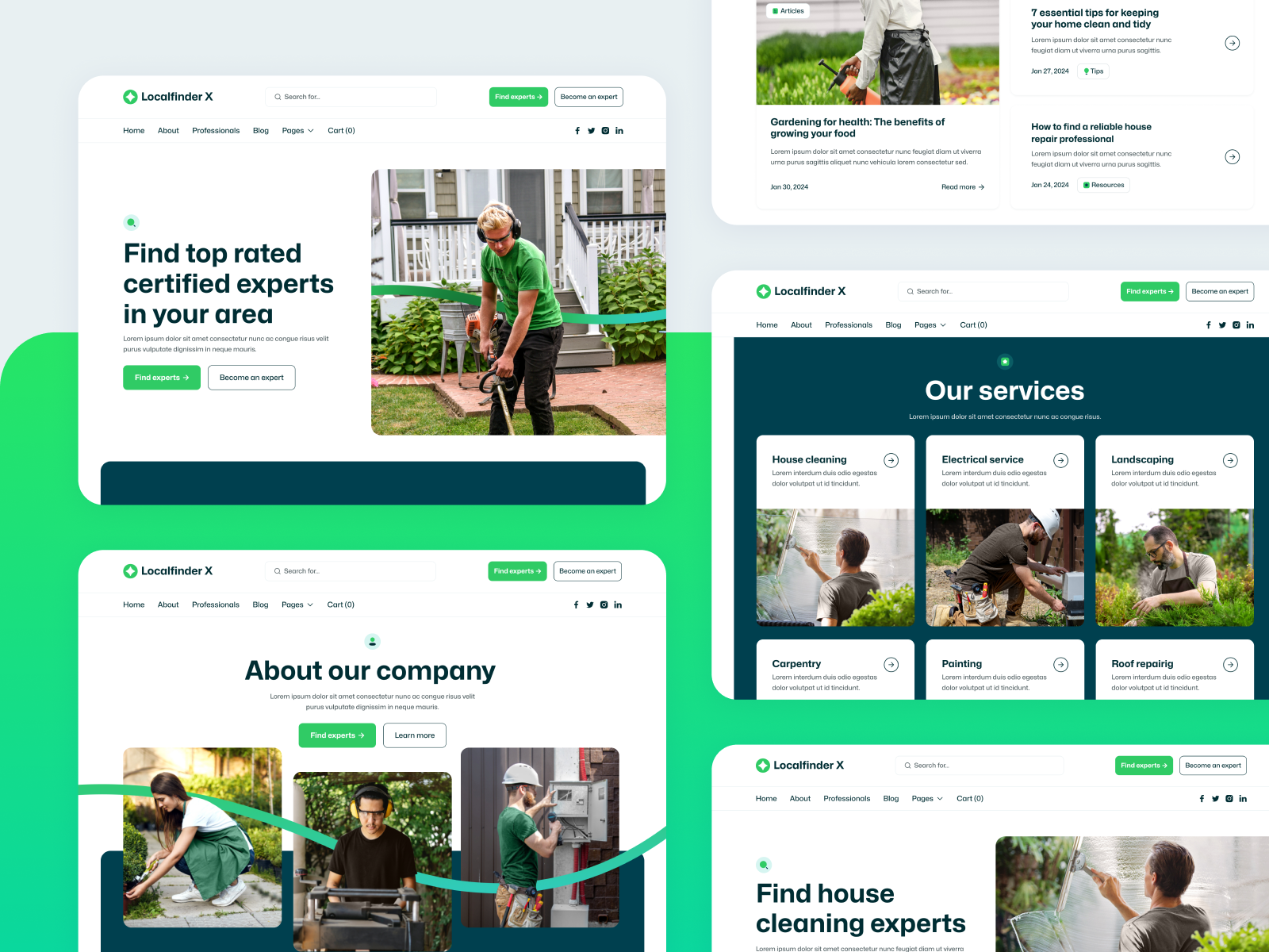 Local Listing Webflow Template - LocalFinder X | BRIX Templates