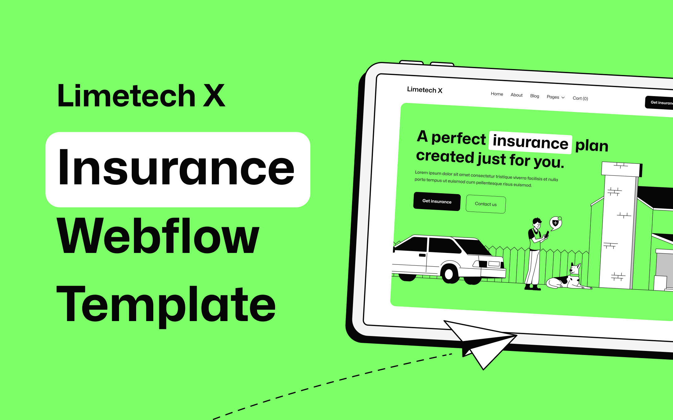 Insurance Webflow Template