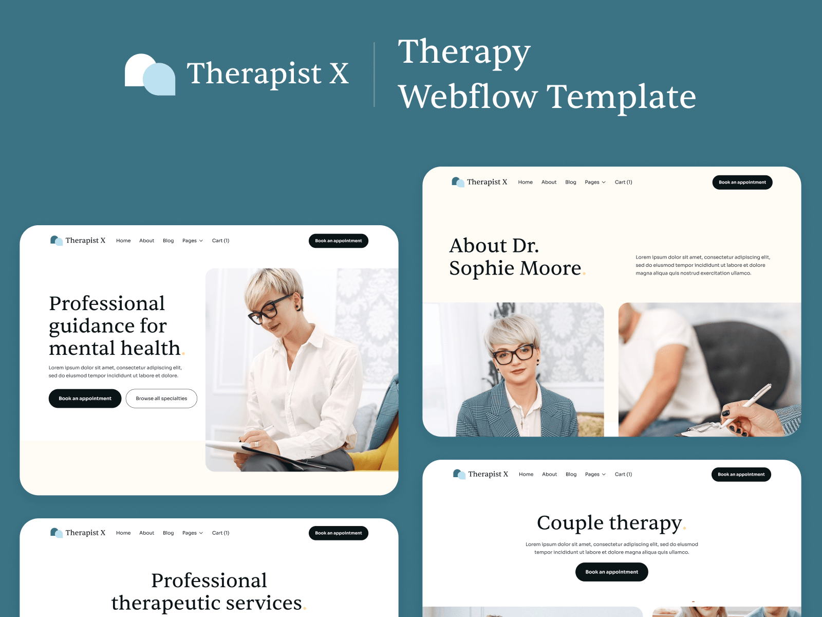 Therapy Webflow Template