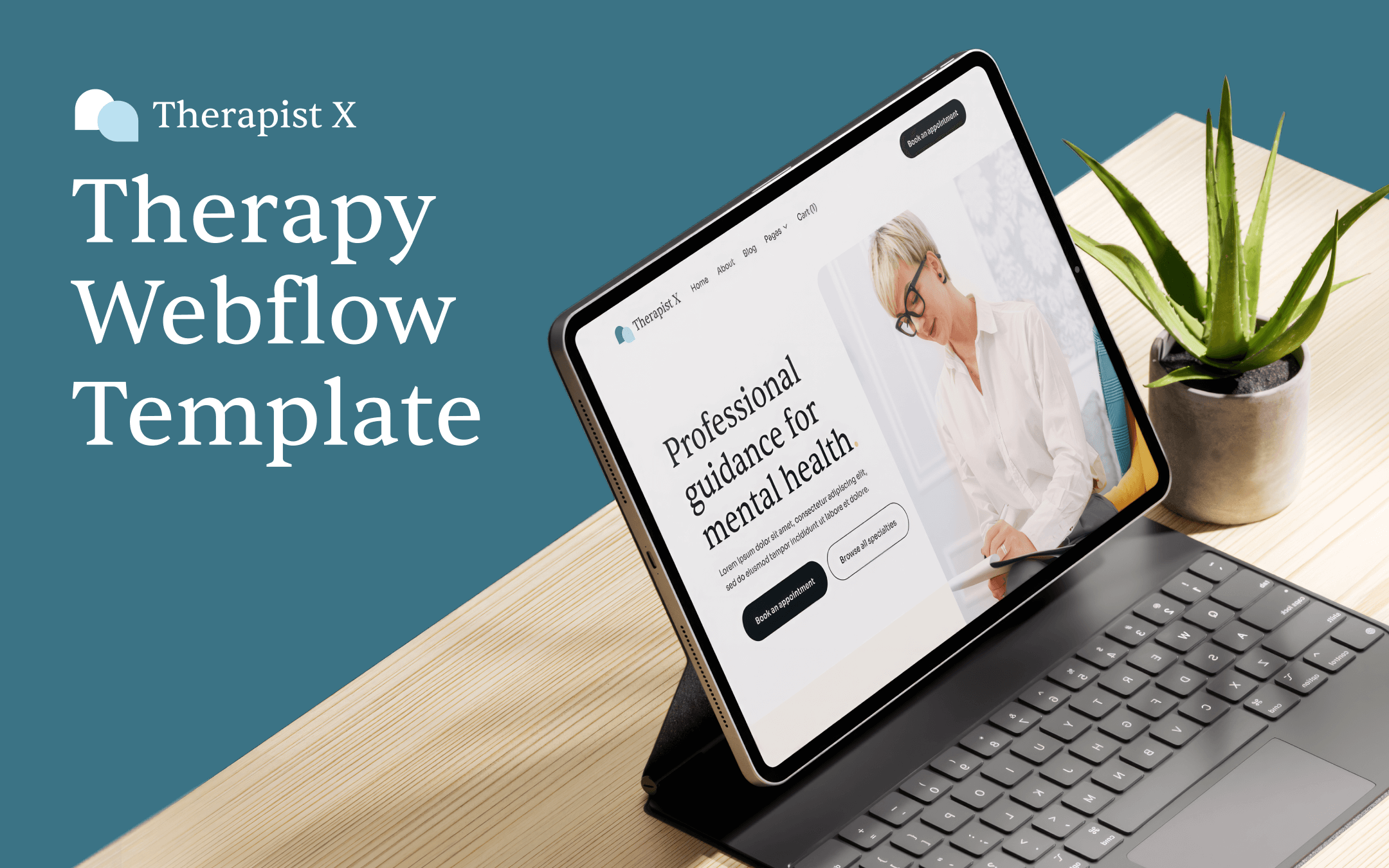 Therapy Webflow Template Therapy X BRIX Templates