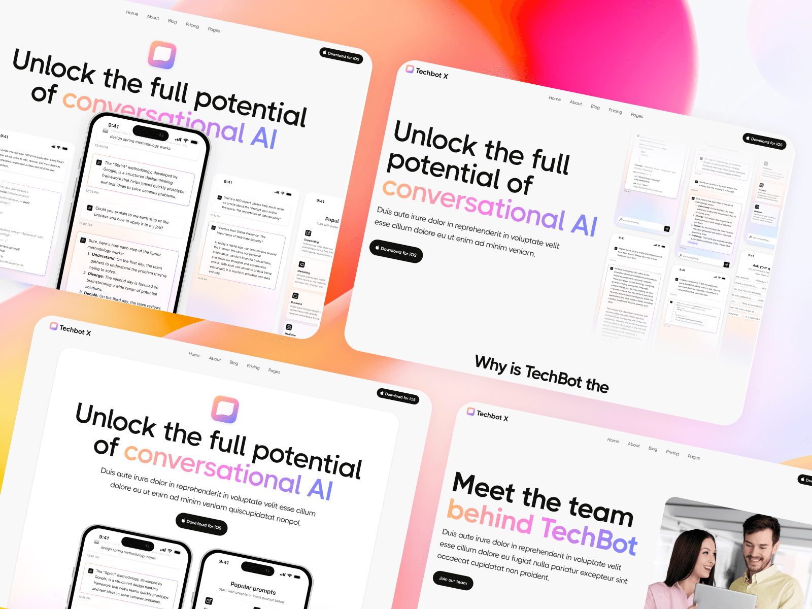 AI App Webflow Theme