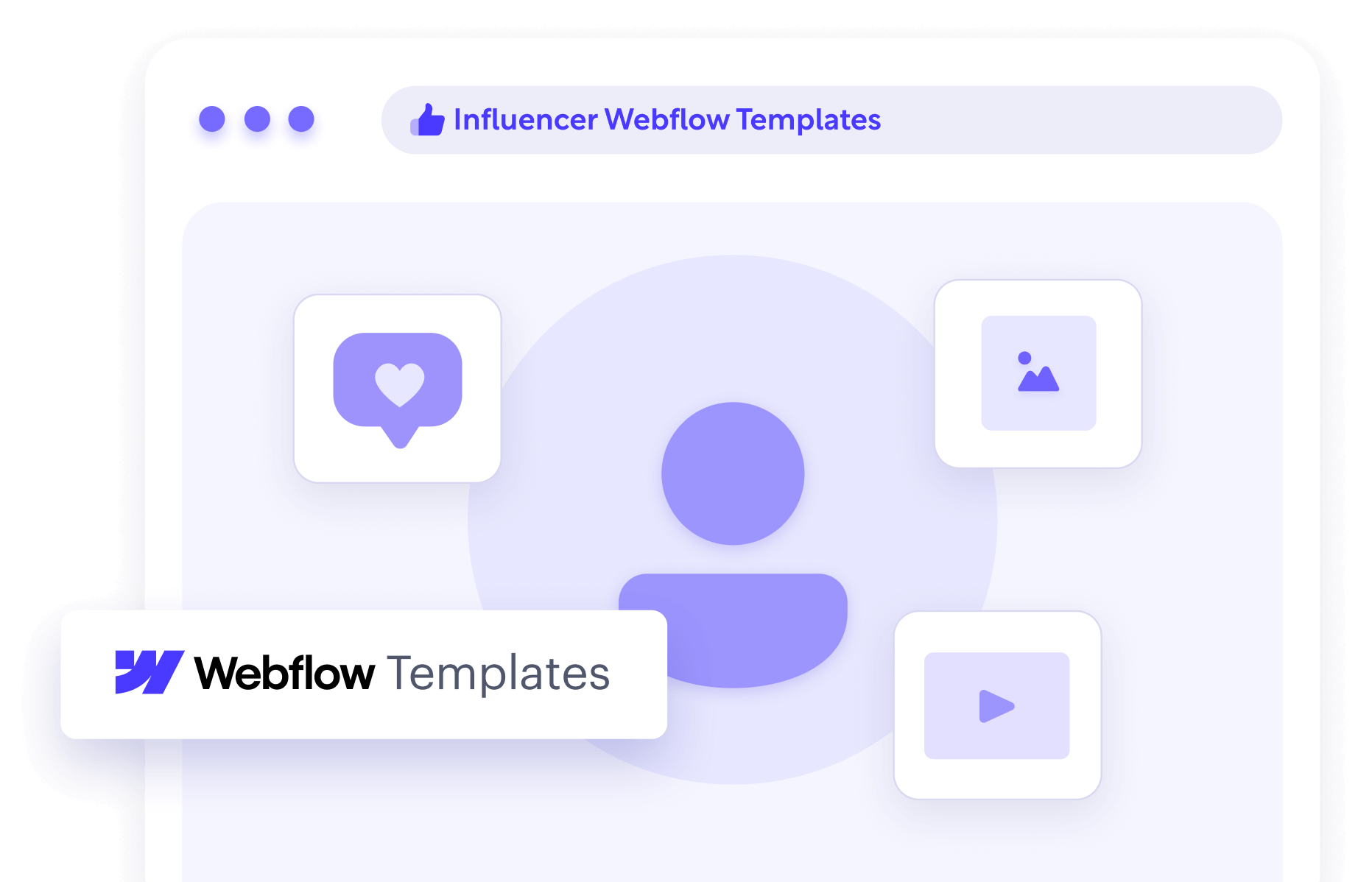 3  Influencer Webflow Templates BRIX Templates