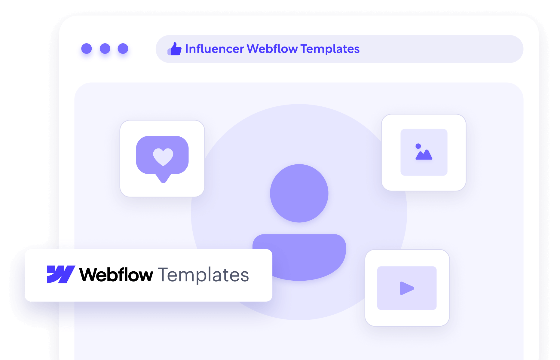 Influencer Webflow Templates