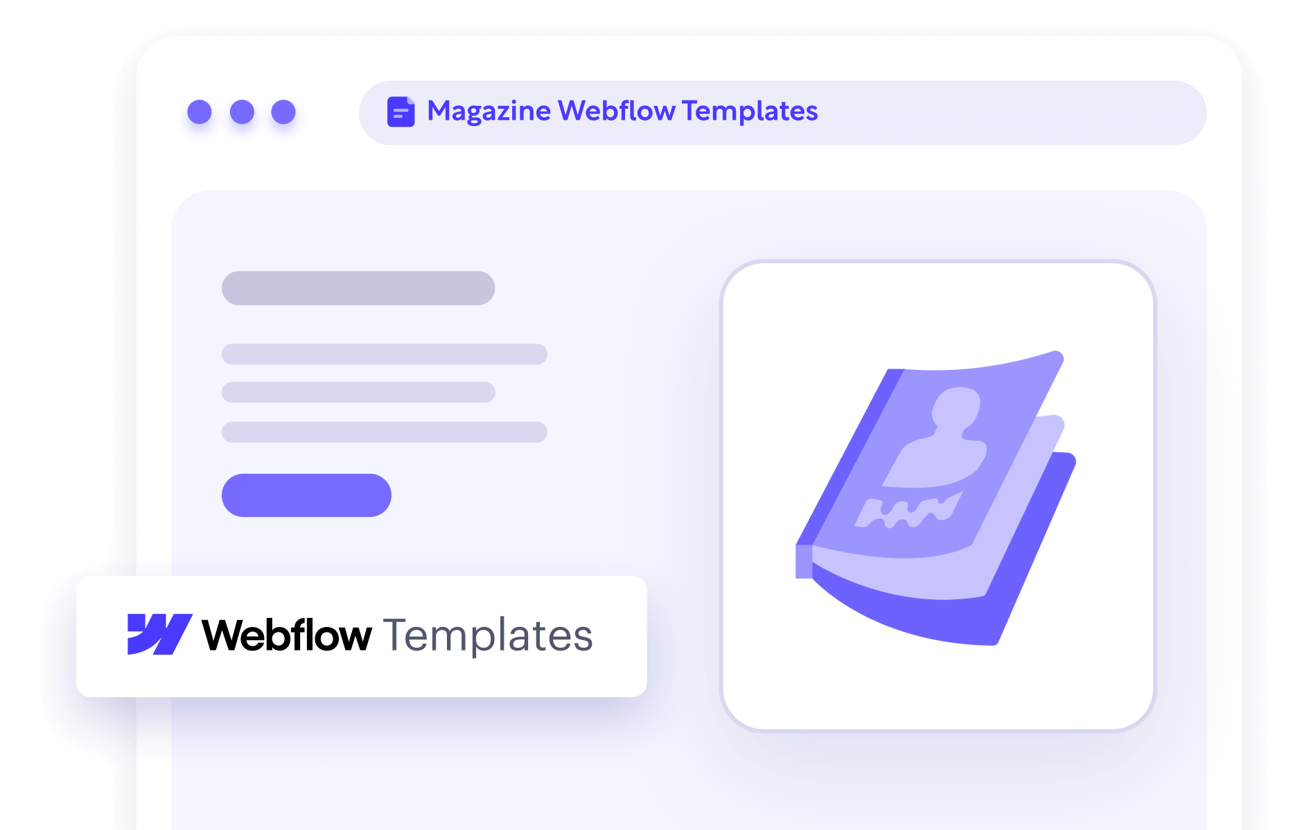 Magazine Webflow Templates