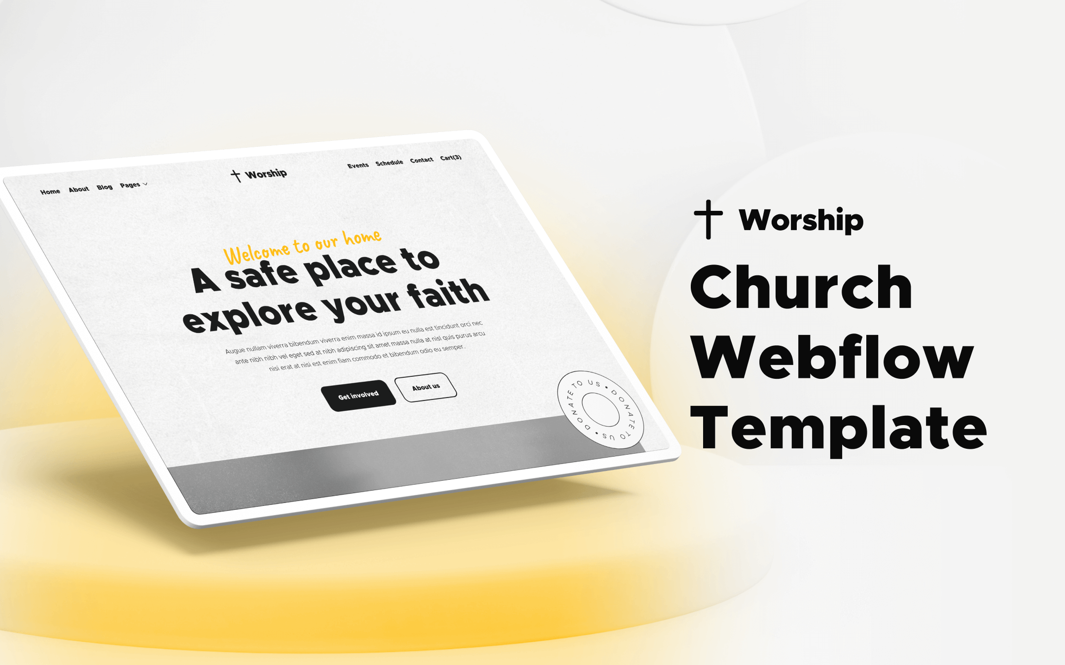 Church Webflow Template